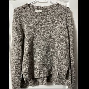 Abercrombie and Fitch Taupe Grey Sweater